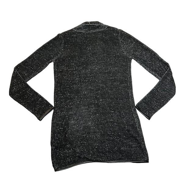 Romeo & Juliet Couture Open Front Long Line Knit Cardigan Size XS Academia Cozy - Picture 2 of 8